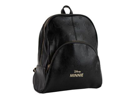 Batoh černý kožený, Minnie