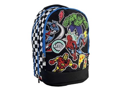 Batoh černý s postavami, Marvel