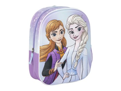 Batoh dětský fialový Elsa a Anna, Frozen