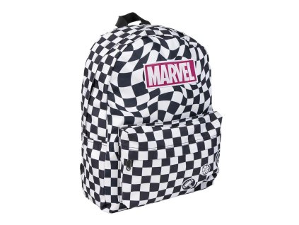 Batoh kostkovaný s logem, Marvel