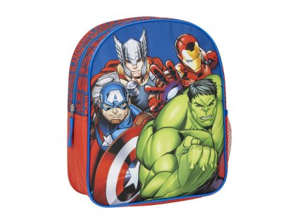 Batoh modro-červen s postavamiý, Avengers
