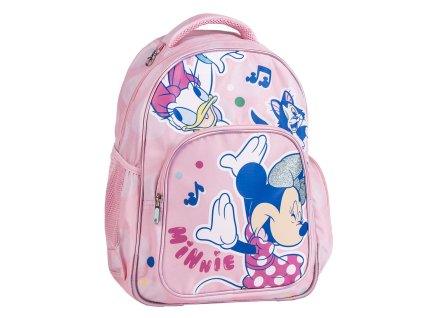 Batoh školní růžový, Minnie a Daisy