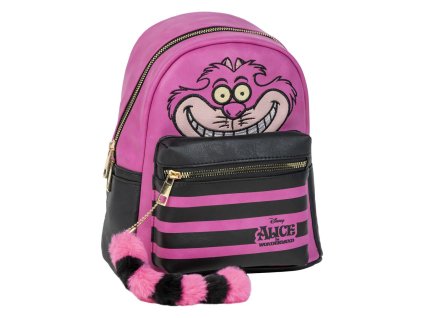 Batoh z umělé kůže kočka Šklíba, Alenka v říši divů