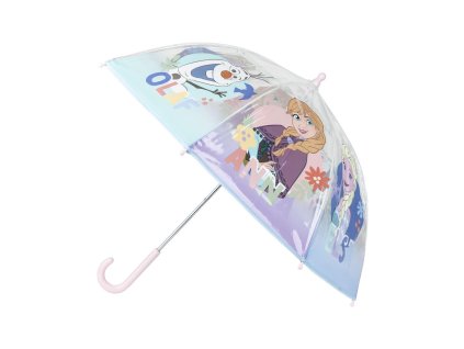 Deštník průsvitný pastelový, Frozen