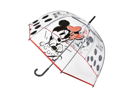 Deštník velký průsvitný, Minnie