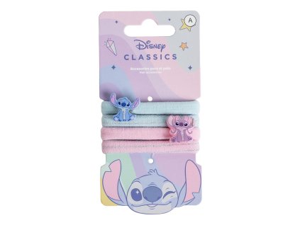Gumičky do vlasů široké, Stitch
