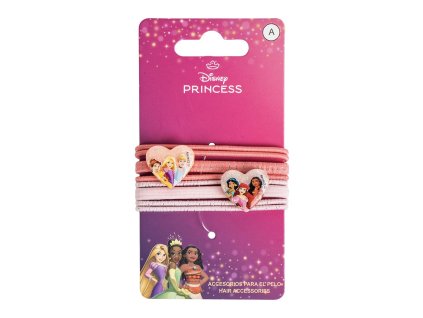 Gumičky do vlasů tenké - srdíčko, Disney princess