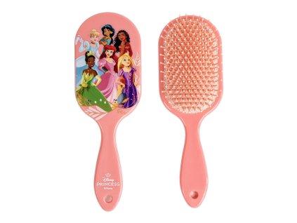 Kartáč na vlasy kulatý s 6 princeznami, Disney Princess