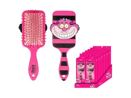 Kartáč na vlasy obdélník Šklíba a proužky, Alenka v říši divů