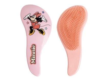 Kartáč na vlasy s rukojetí růžový, Minnie
