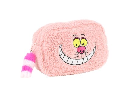 Kosmetická taška chlupatá Šklíba s přívěskem ve tvaru ocasu, Alenka v říši divů