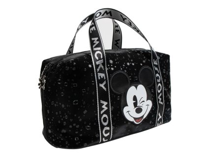 Kosmetická taška s uchy - černá, Mickey Mouse