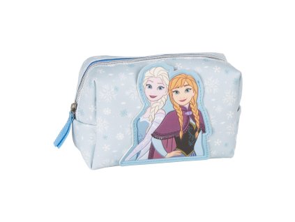 Kosmetická taška s vločkami, Elsa a Anna, Frozen