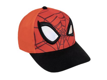 Kšiltovka červená/černá, Spider-Man