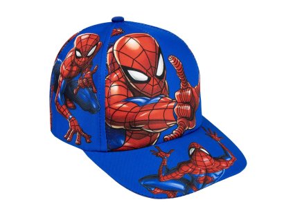 Kšiltovka modrá s postavou, Spider-Man