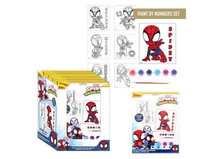 Malování podle čísel, Spider-Man