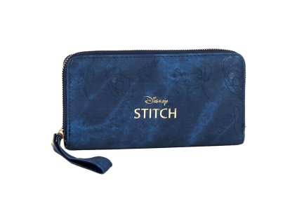 Peněženka z umělé kůže modrá, Stitch