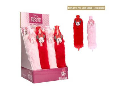 Pero plyšové červené, Minnie