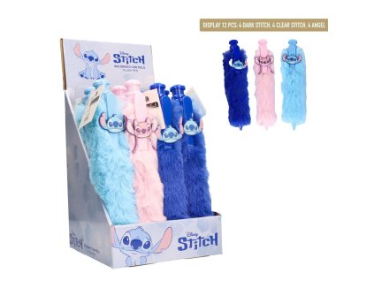 Pero plyšové tmavě modré, Stitch