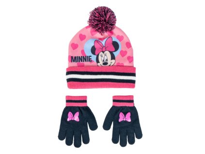 Sada čepice a rukavice, Minnie
