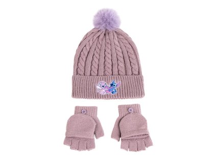 Sada čepice a rukavice, Stitch
