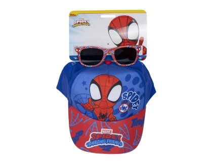 Sada kšiltovka a sluneční brýle, Spiderman