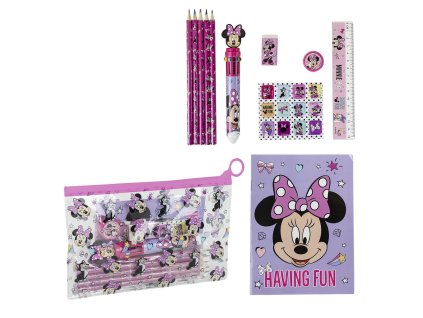 Sada psacích potřeb v taštičce, Minnie