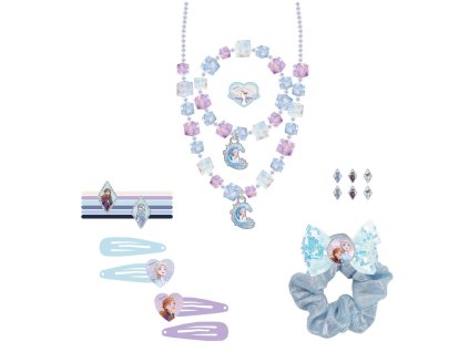 Sada šperků a vlasových doplňků Elsa a Anna, Frozen