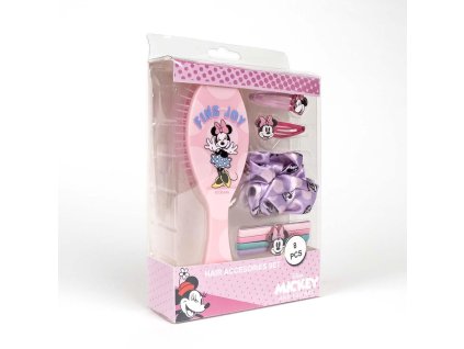 Sada vlasových doplňků s kartáčem Find your joy, Minnie