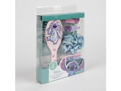 Sada vlasových doplňků s kartáčem, Stitch