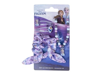 Sada vlasových doplňků s náhrdelníkem s Elsou, Frozen