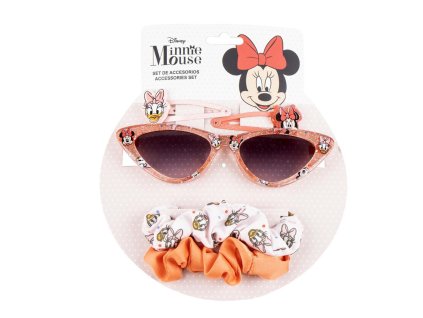 Sada vlasových doplňků se slunečními brýlemi, Minnie a Daisy