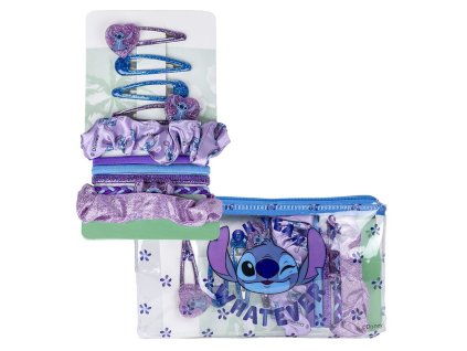 Sada vlasových doplňků v taštičce Whatever, Stitch