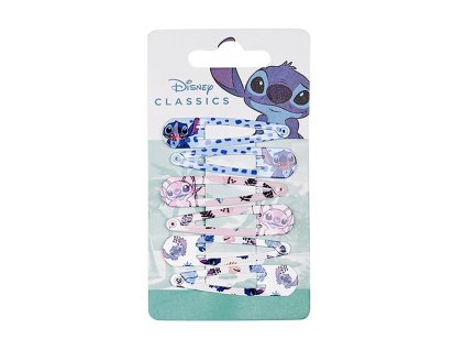 Sponky do vlasů barevné, Stitch