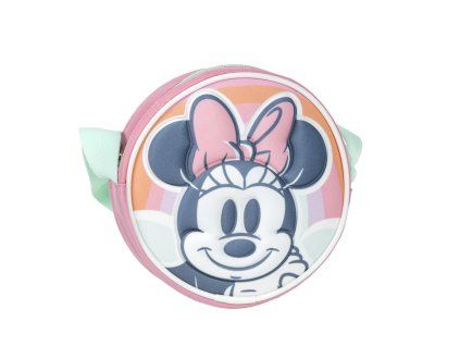 Kabelka kulatá růžová, Minnie