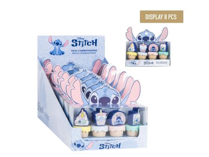 Zvýrazňovače 3D v krabičce, Stitch