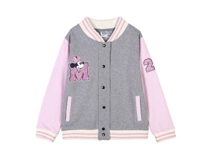 Mikina na zip růžová Minnie (Velikost 12 let)
