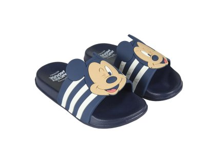 Pantofle gumové černomodré Mickey Mouse (Velikost 32/33)