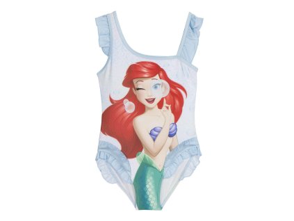 Plavky dívčí jednodílné modré Ariel (Velikost 7 let)