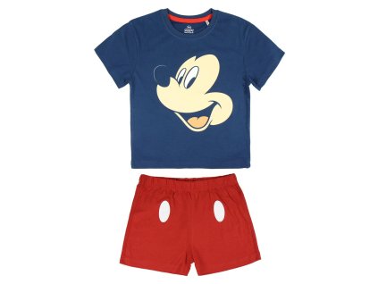 Pyžamo dětské modročervené Mickey Mouse (Velikost 6 let)