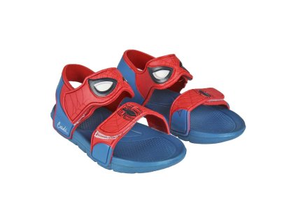 Sandály gumové modročervené Spider man (Velikost 30/31)