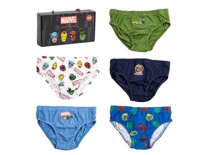 Spodní prádlo chlapecká sada 5 kusů Marvel (Velikost 6-8 let)