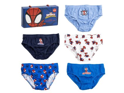Spodní prádlo chlapecká sada 5 kusů Spidey (Velikost 6-8 let)