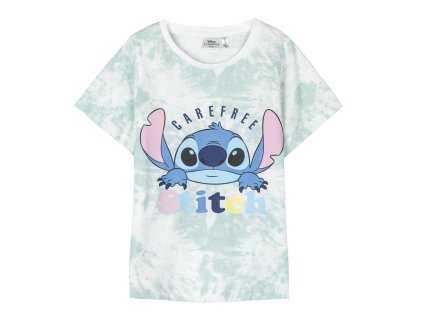Tričko dětské batikované Stitch (Velikost 14 let)