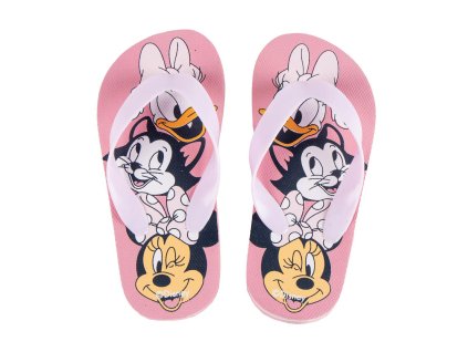 Žabky dětské růžové Minnie (Velikost 30/31)