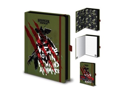 Zápisník Not in Hawkins, Stranger Things