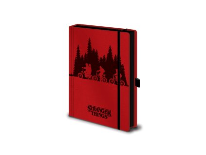 Blok premium červený, Stranger Things