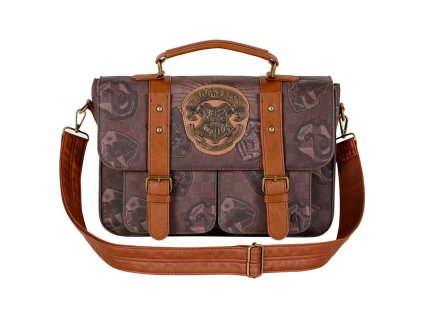 Kabelka hnědá se znakem Bradavic, Harry Potter