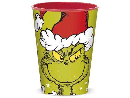 a grincs christmas mischief muanyag pohar 260 ml 6914a61999a2c
