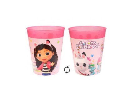 50962 plastovy kelimek gabinin kouzelny domecek gabby s dollhouse 250 ml 1 ks